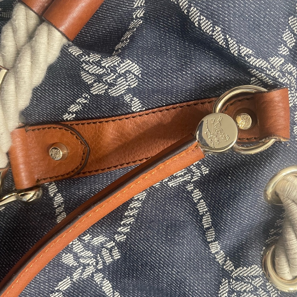 Burberry Nautical Rope Pattern Women's Bag - Picture 3 of 8